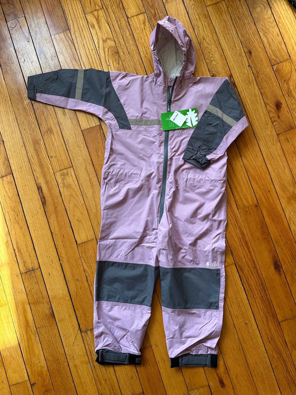 Oaki Lavender Rain and Trail Suit (Size 10/11)